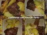 Receita Costeletas com vinho do porto