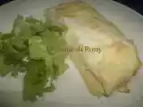 Receita Canelones de salsicha e queijo com béchamel