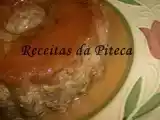 Receita Pudim de dióspiros