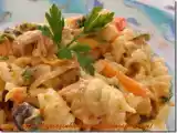Receita Macarrão gelado com sardinha