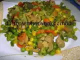 Receita Legumes salteados com alho e ervas