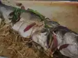 Receita Anchova recheada com erva doce