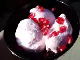 Receita Um dia simples com gelado de romã