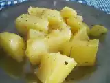 Receita Batatas ao alho e manteiga