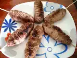 Receita Kafta no espeto