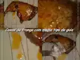 Receita Coxas de frango com molho tipo da guia