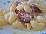 Receita Macarrão com chouriço