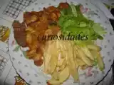 Receita Feveras de cebolada com cogumelos