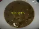 Receita Sopa de feijão seco e nabiças