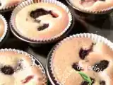 Receita Muffins de amoras