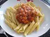 Receita Penne all´arrabiata à moda de doc