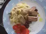 Receita Risotto de couve flor com atum braseado