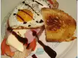 Receita Torrada com tomate e queijo brie
