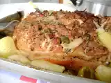 Receita Pernil incrustado