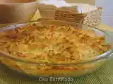Receita Gratinado de pescada com alho-francês