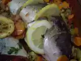 Receita Dourada no forno com limão