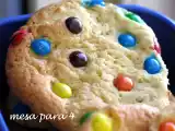 Receita Bolachas de m&m