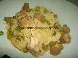 Receita Arroz de frango com salsichas