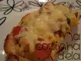 Receita Bruschetta de abobrinha com tomate cereja