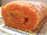 Receita Torta de cenoura recheada com doce de ovos