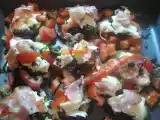 Receita Beringelas acompanhadas por outras no forno