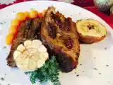 Receita Seitan recheado com ameixas (vegana)