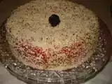 Receita Bolo com cobertura de goiabada e queijo ralado