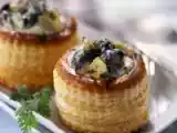 Receita Vol-au-vent de atum e salmão