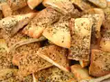 Receita Pita chips (vegana)