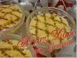 Receita Arroz doce com cenoura