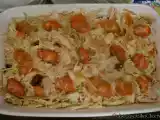 Receita Arroz de peru no forno