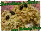 Receita Bacalhau à brás com batata doce