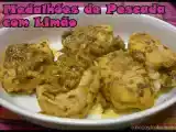 Receita Medalhões de pescada com limão