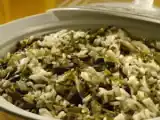 Receita Arroz com couve (vegana)