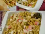 Receita Massa com red fish