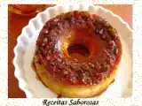 Receita Pudim de frutas cristalizadas