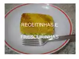 Receita Bolo de milho verde com leite de coco