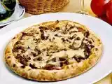 Receita Pizza de shimeji com shitake (lacto)