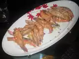 Receita Risotto de lima com camarões tigre na chapa