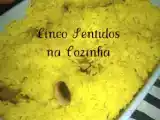 Receita Arroz de açafrão e cogumelos