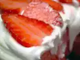Receita Torta suspiro de morango