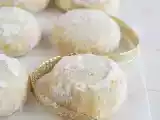 Receita Bolas de neve de nozes e laranja