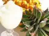 Receita Frozen cremoso de abacaxi