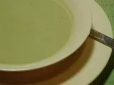 Receita Sopa fria de ervilhas e iogurte