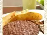 Receita Hamburguer de forno light