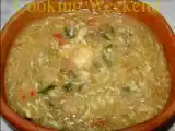 Receita Receitas - pirão de peixe com alho poró