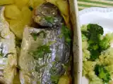 Receita Douradas no forno com sumo de laranja