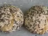Receita Pão com sementes de sésamo, linhaça e girassol - artisan bread