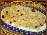 Receita Arroz com frutos secos