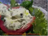 Receita Tomates recheados com creme de ricota temperado